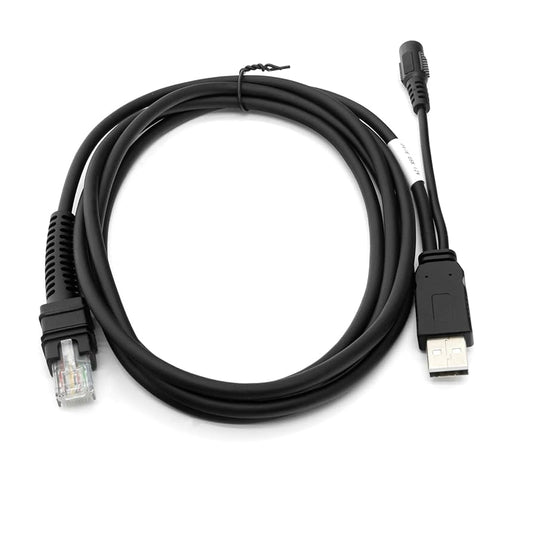 斑马 7 英尺屏蔽 USB 线缆 适用于条形码扫描器 CBA-U42-S07PAR