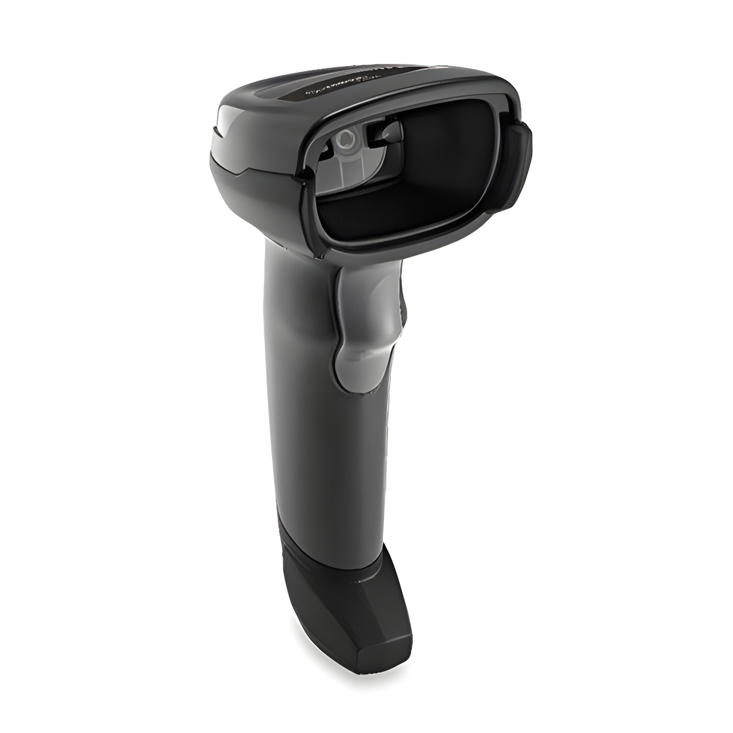 Zebra DS2208 corded barcode scanner in Twilight Black, front view of the scan window