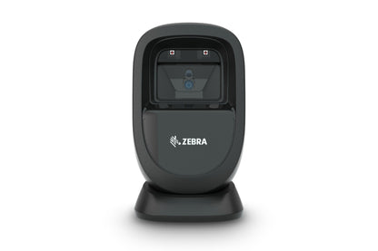 Zebra DS9308-SR presentation scanner, black, front view