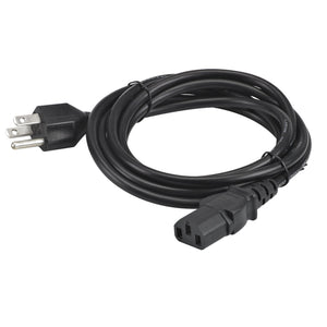 Zebra Grounded AC Line Cord 7.5 Feet 3-Prong NEMA 5-15P US Canada Mexico 23844-00-00R