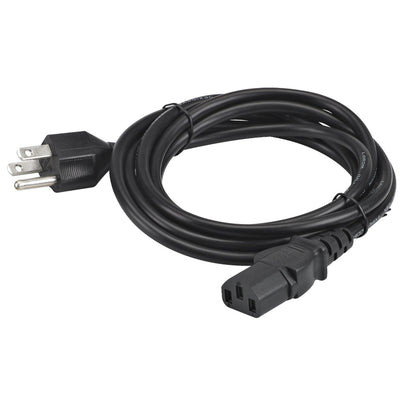 Zebra Grounded AC Power Cord 7.5 Ft 18 AWG 23844-00-00R