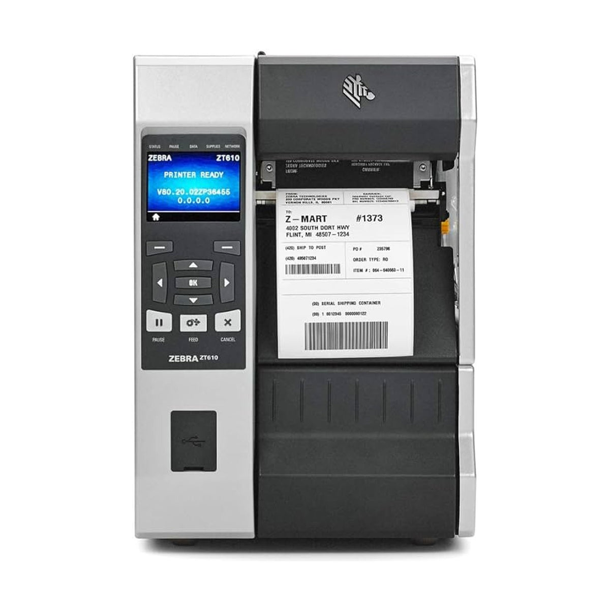 Zebra Industrial Label Printer ZT610 600 DPI 4.09" Width ZT61046-T010100Z — view 2
