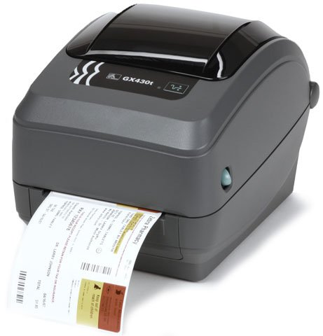 Impresora de escritorio de transferencia térmica Zebra RJ45 USB GX43-102410-000