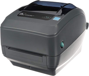 Zebra GX430t Desktop Thermal Transfer Label Printer 300 dpi 4 ips USB Serial Ethernet GX43-102410-000