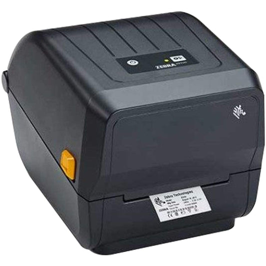 斑马 ZD220t 条码打印机 经久耐用 热转印 USB 黑色 ZD22042-T01G00EZ