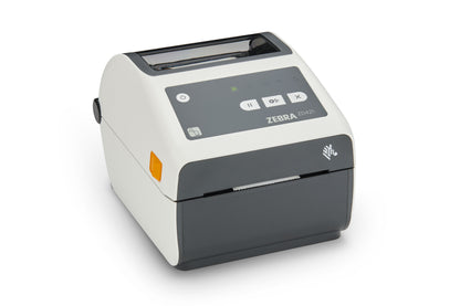 Zebra ZD421-HC healthcare label printer in disinfectant-ready white