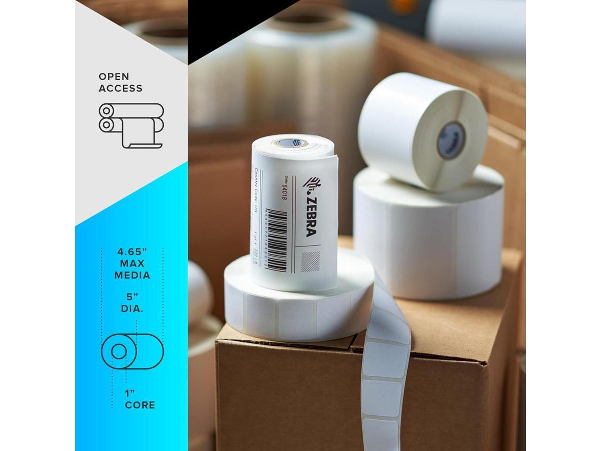 Zebra ZD621 Desktop Thermal Transfer Label Printer 300 DPI Color Touch Display ZD6A143-301F00EZ — view 3
